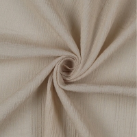 Krinkel katoen beige