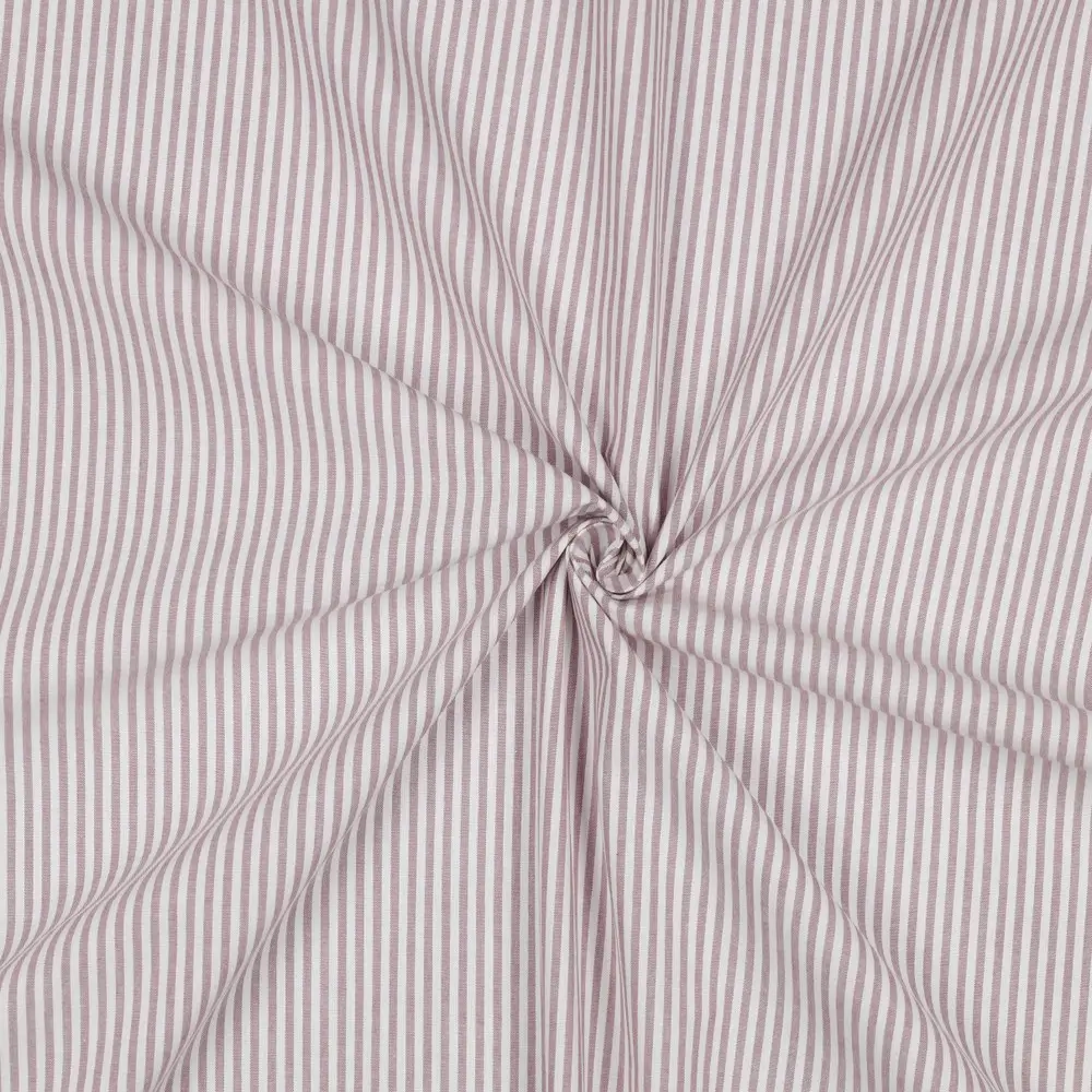 Yarn Dyed Stripe 3MM mauve