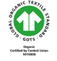 Biologische voile kobalt