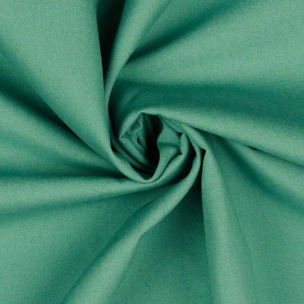 Biologische Candy Cotton donker mint