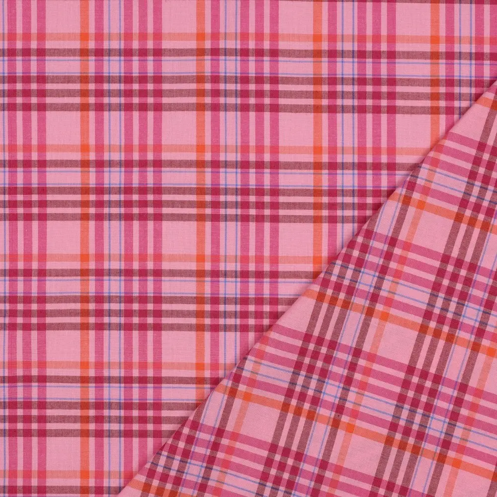 Cotton Yarn Dyed Checks