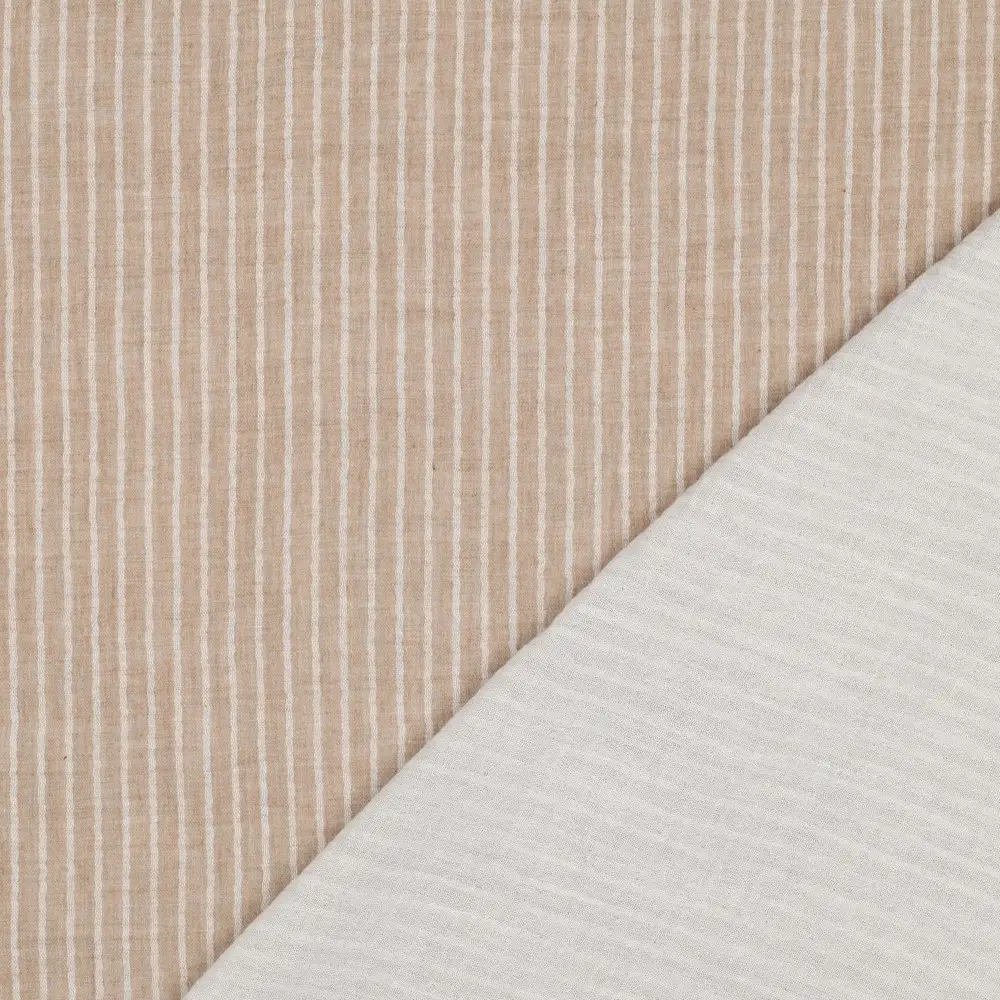 Double Gauze Yarn Dyed Stripes