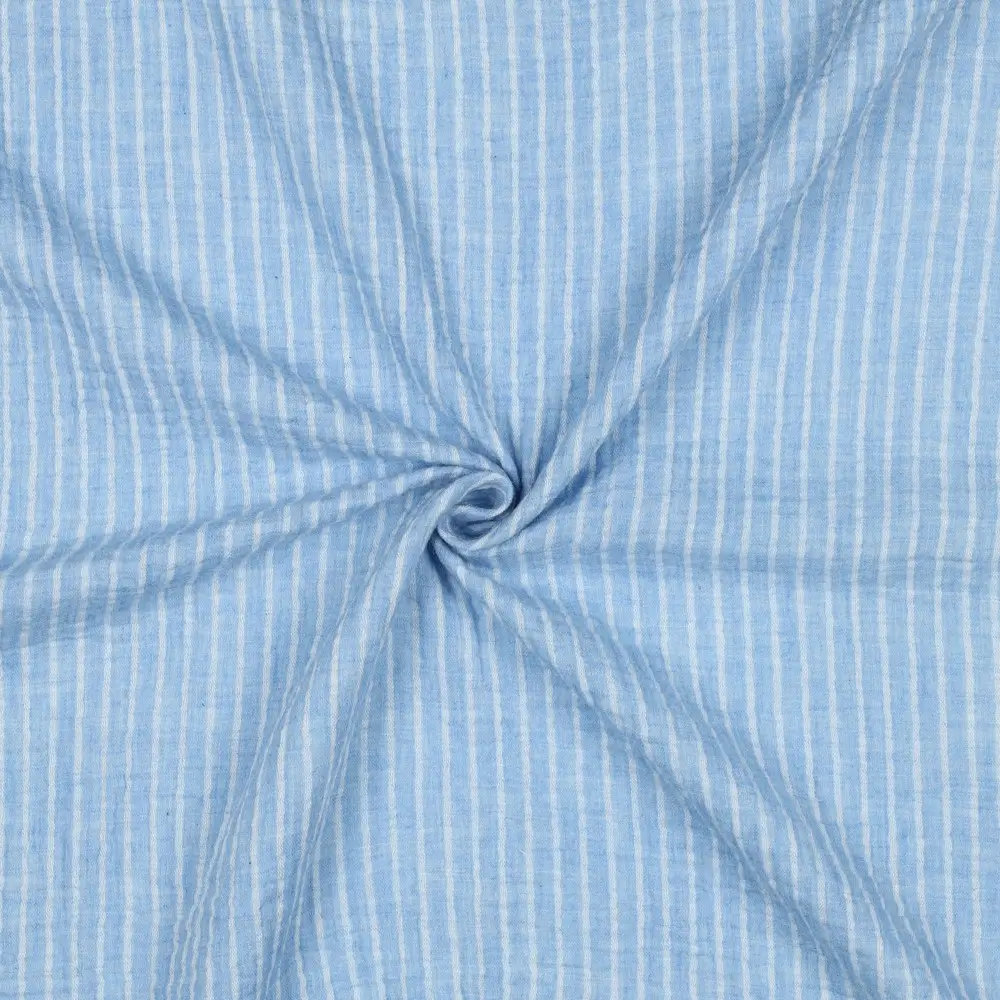 Double Gauze Yarn Dyed Stripes