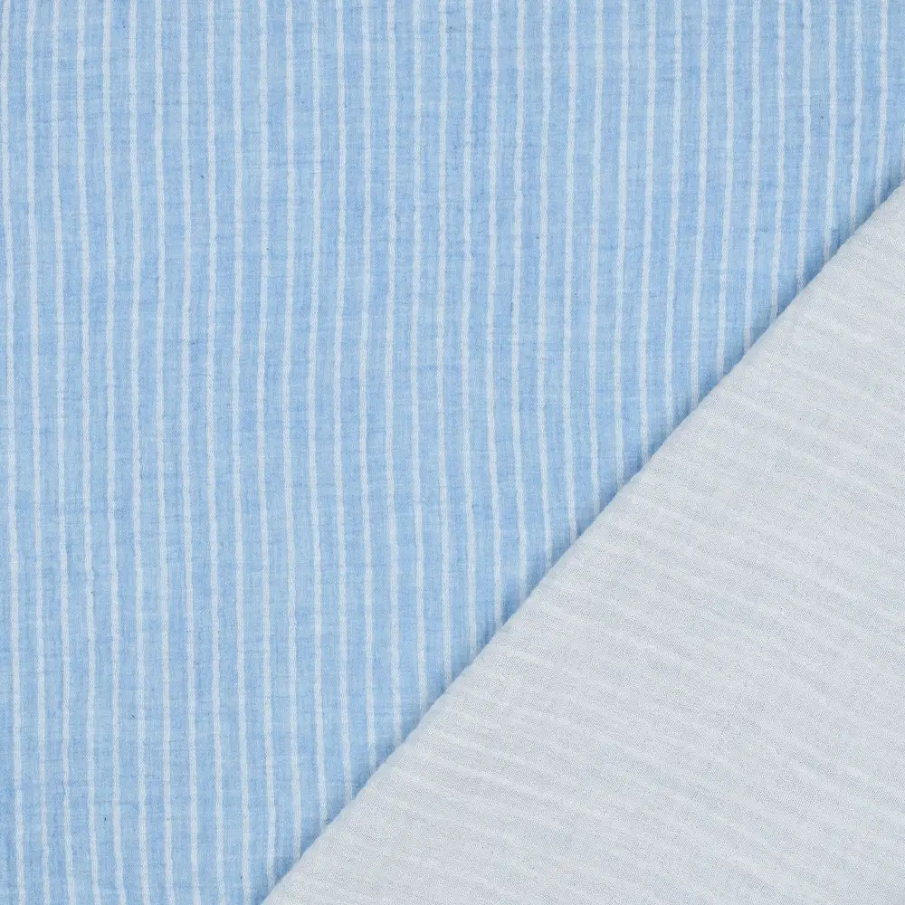 Double Gauze Yarn Dyed Stripes