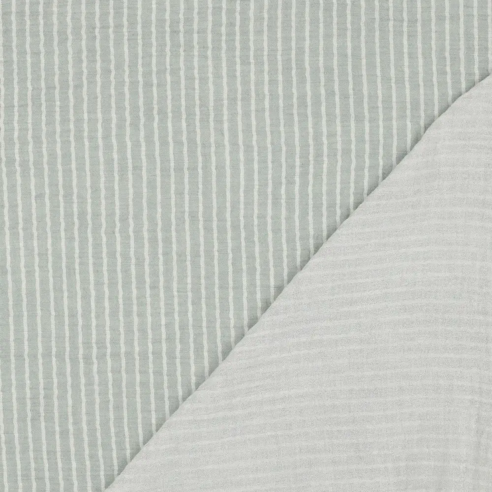 Double Gauze Yarn Dyed Stripes