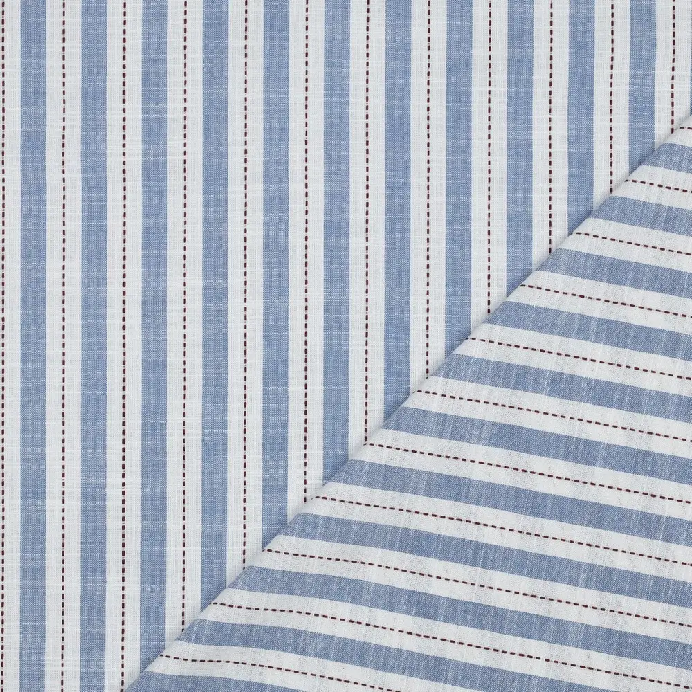 Cotton Yarn Dyed Stripes