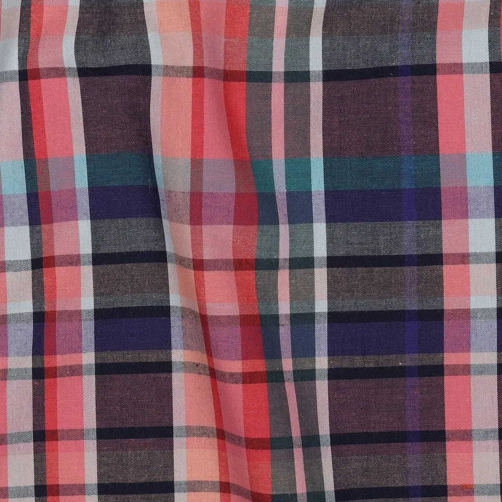 Cotton Yarn Dyed Checks