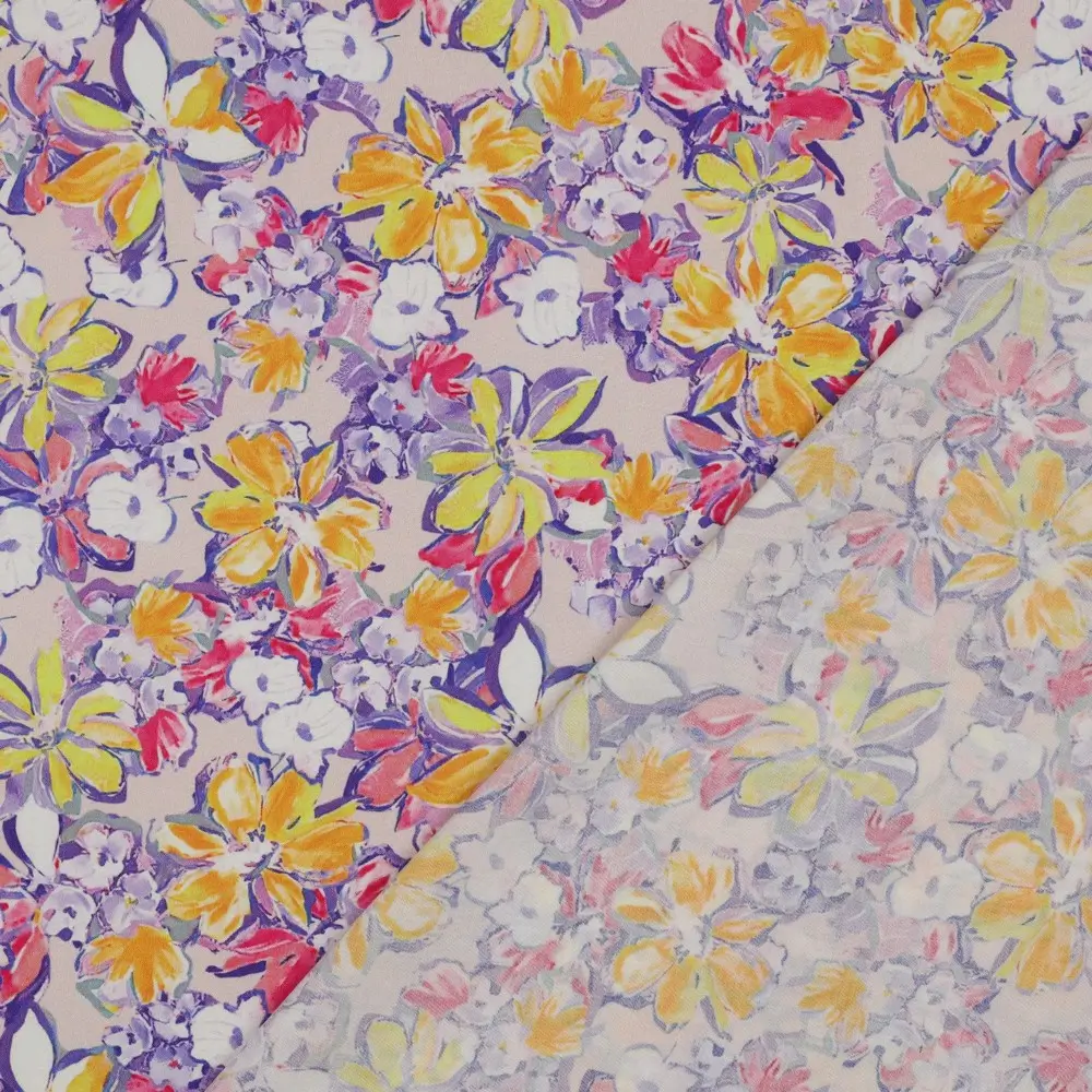 Lenzing Ecovero Digital Flowers