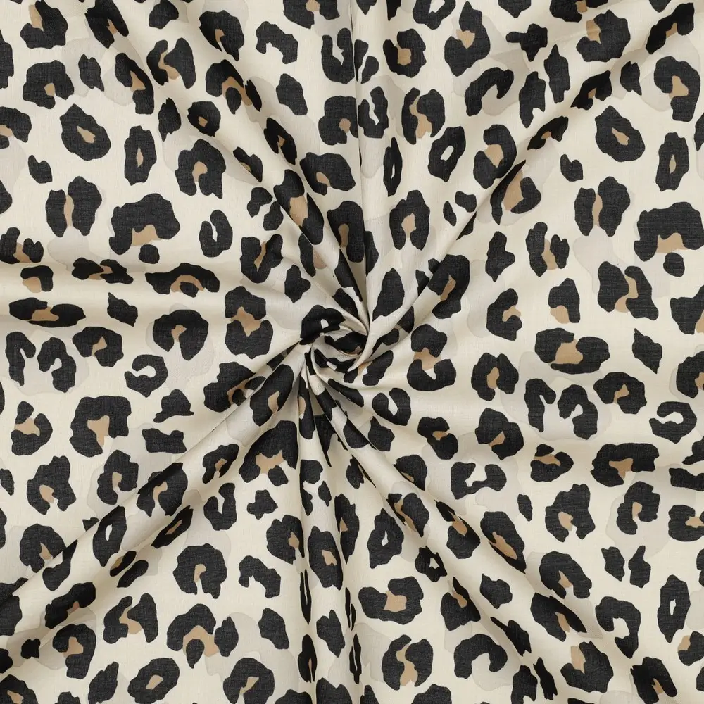 Cotton Voile Animal Skin