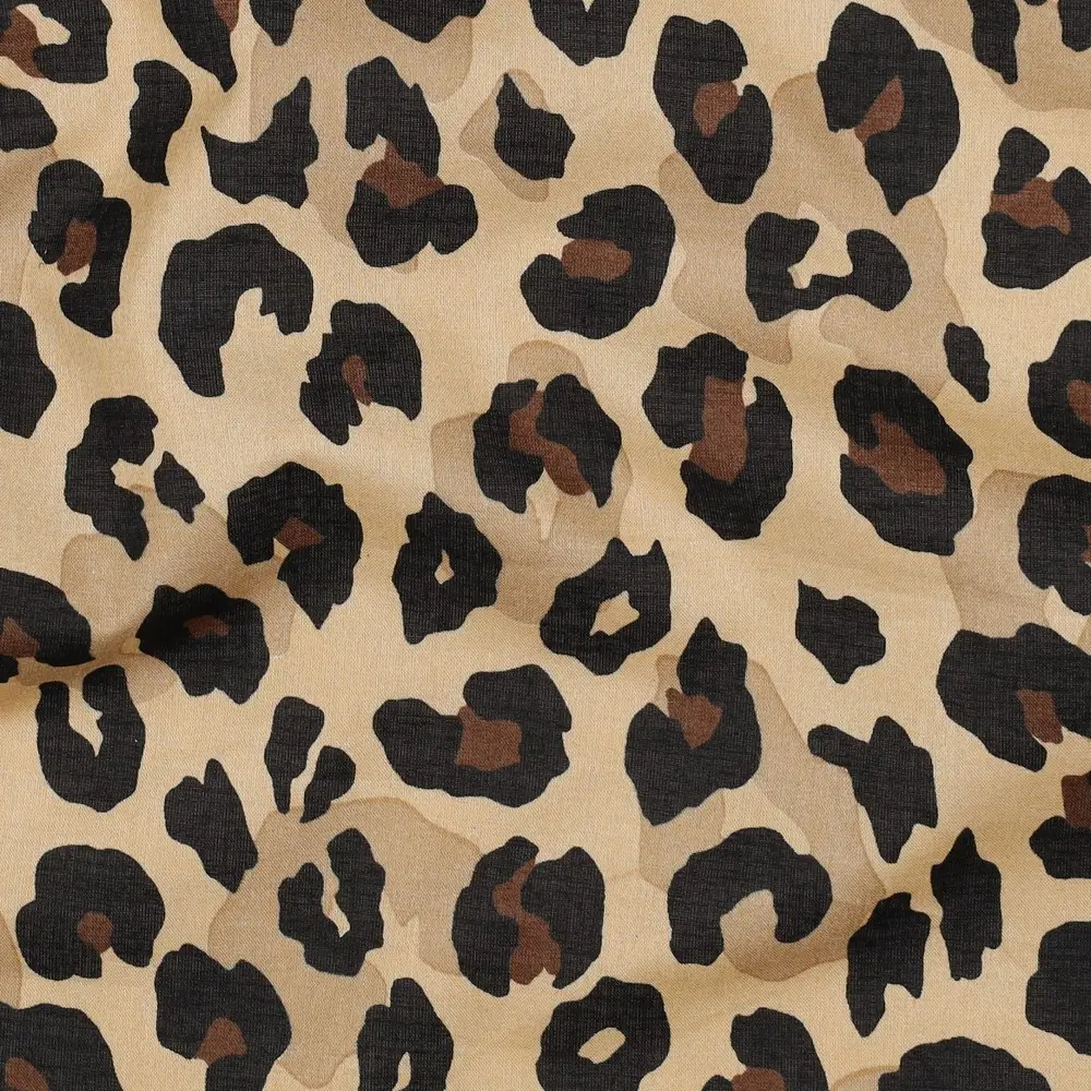 Cotton Voile Animal Skin
