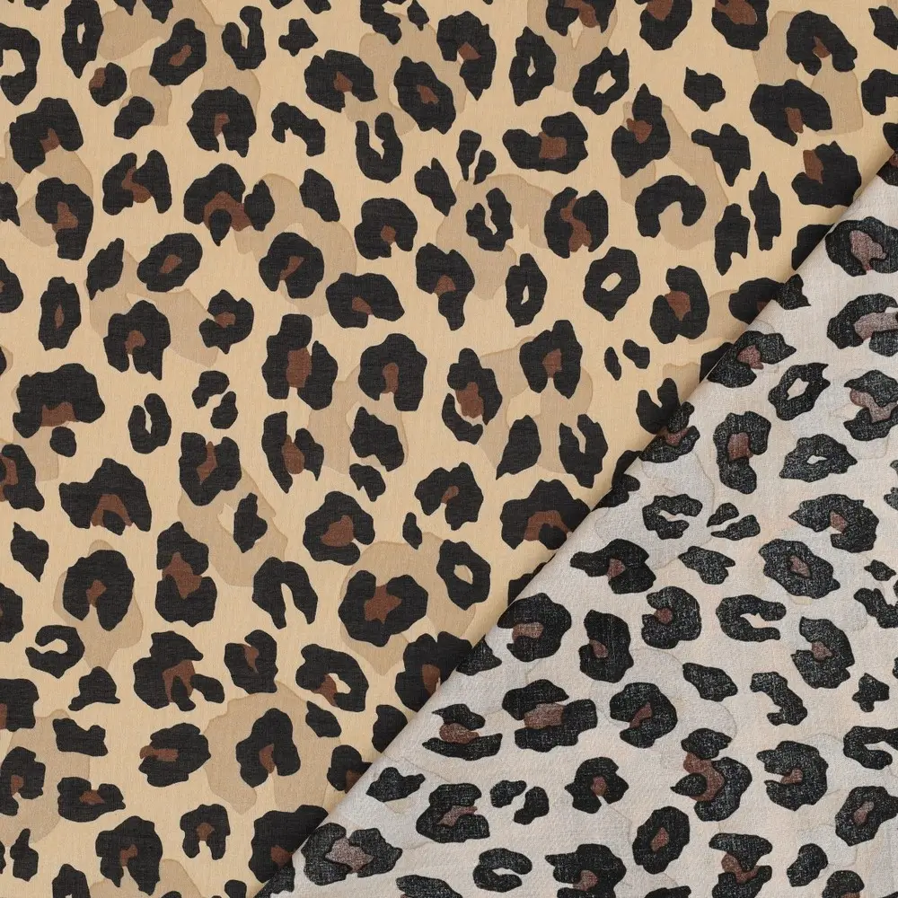 Cotton Voile Animal Skin
