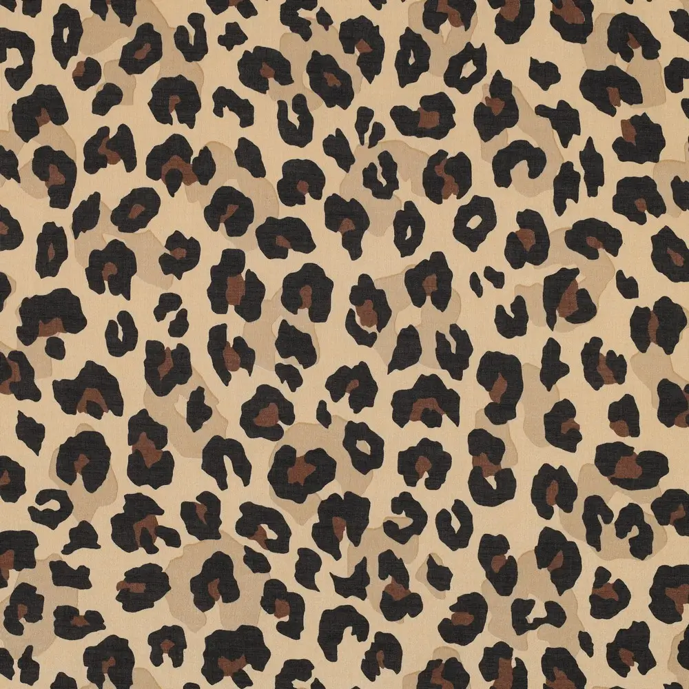 Cotton Voile Animal Skin
