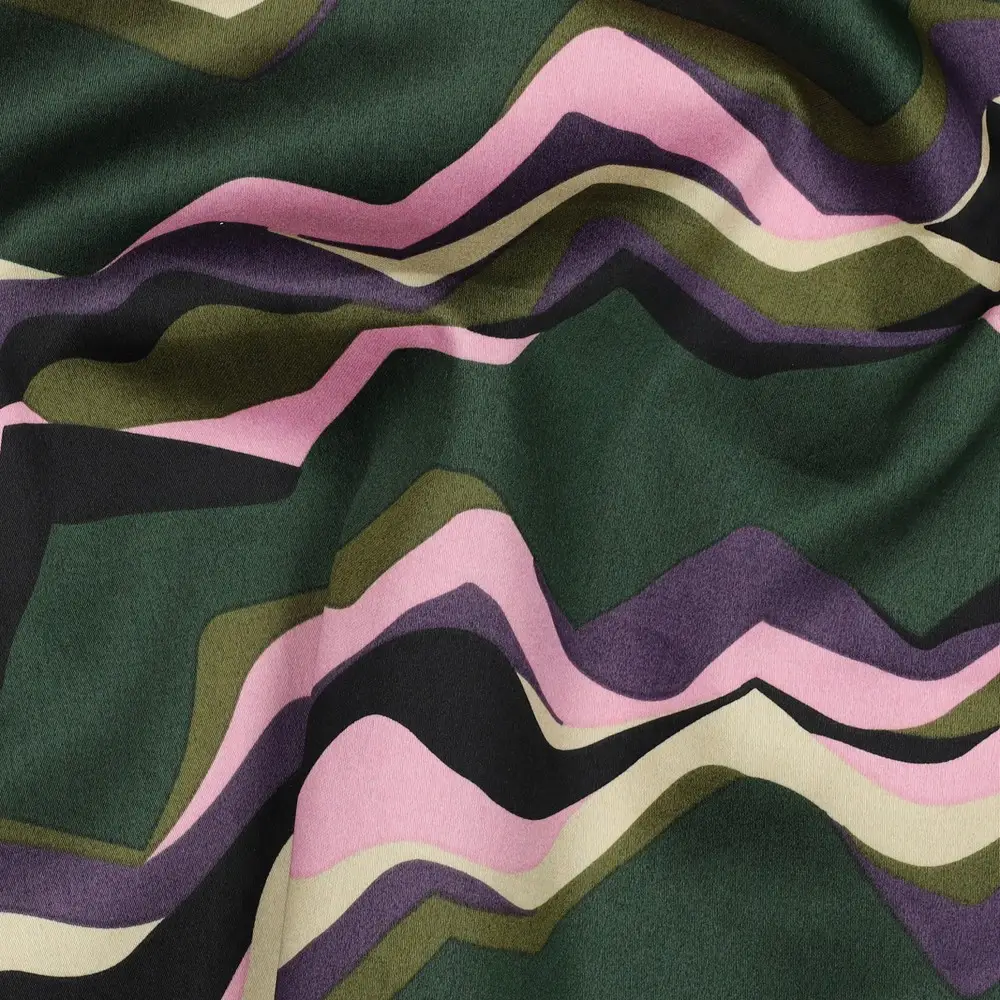 Cotton Satin Abstract