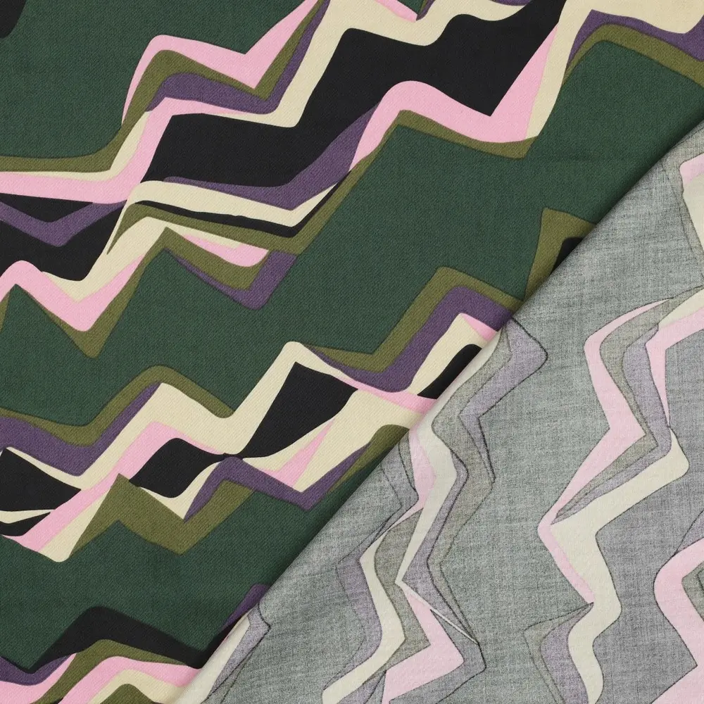 Cotton Satin Abstract