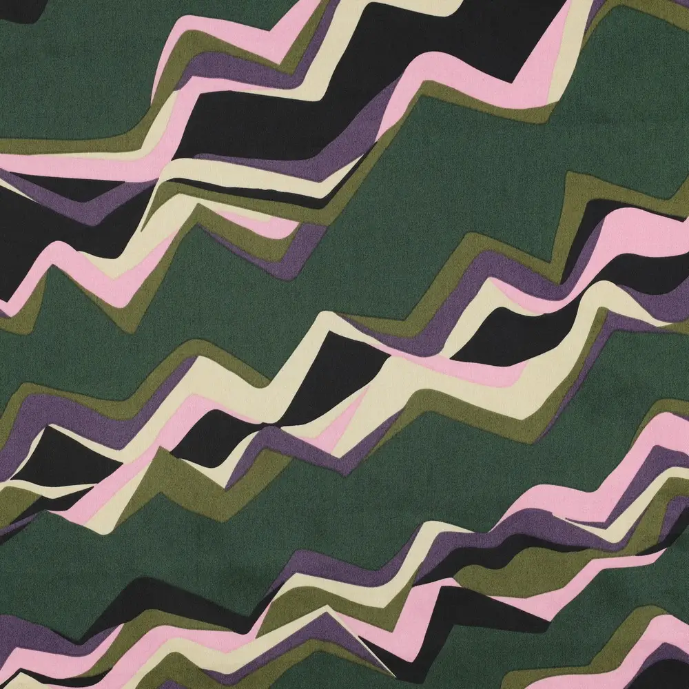Cotton Satin Abstract