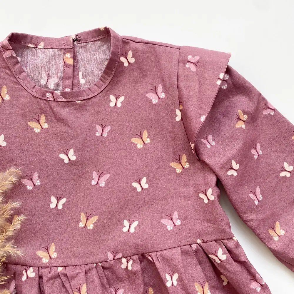 Poplin Gots Birds and Butterflies