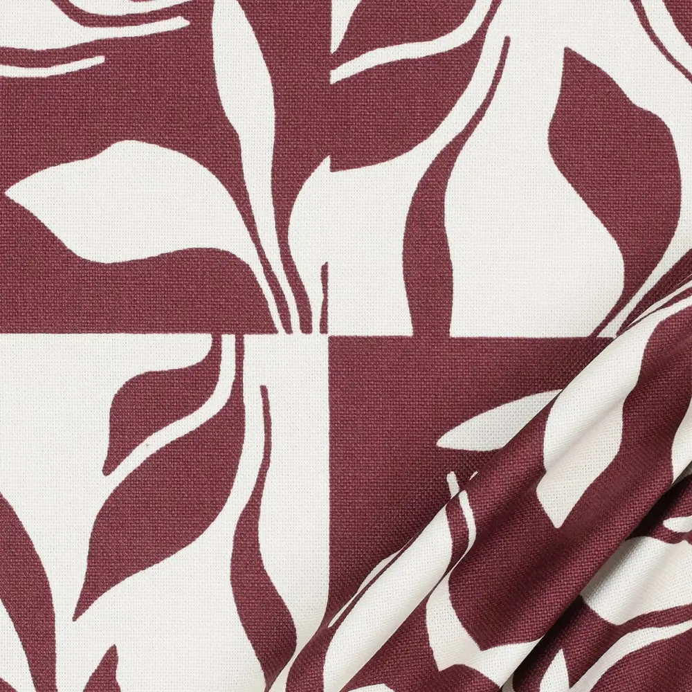 Canvas Abstract Leaves