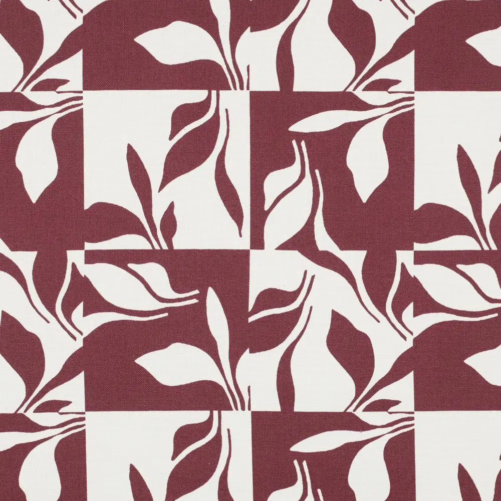 Canvas Abstract Leaves