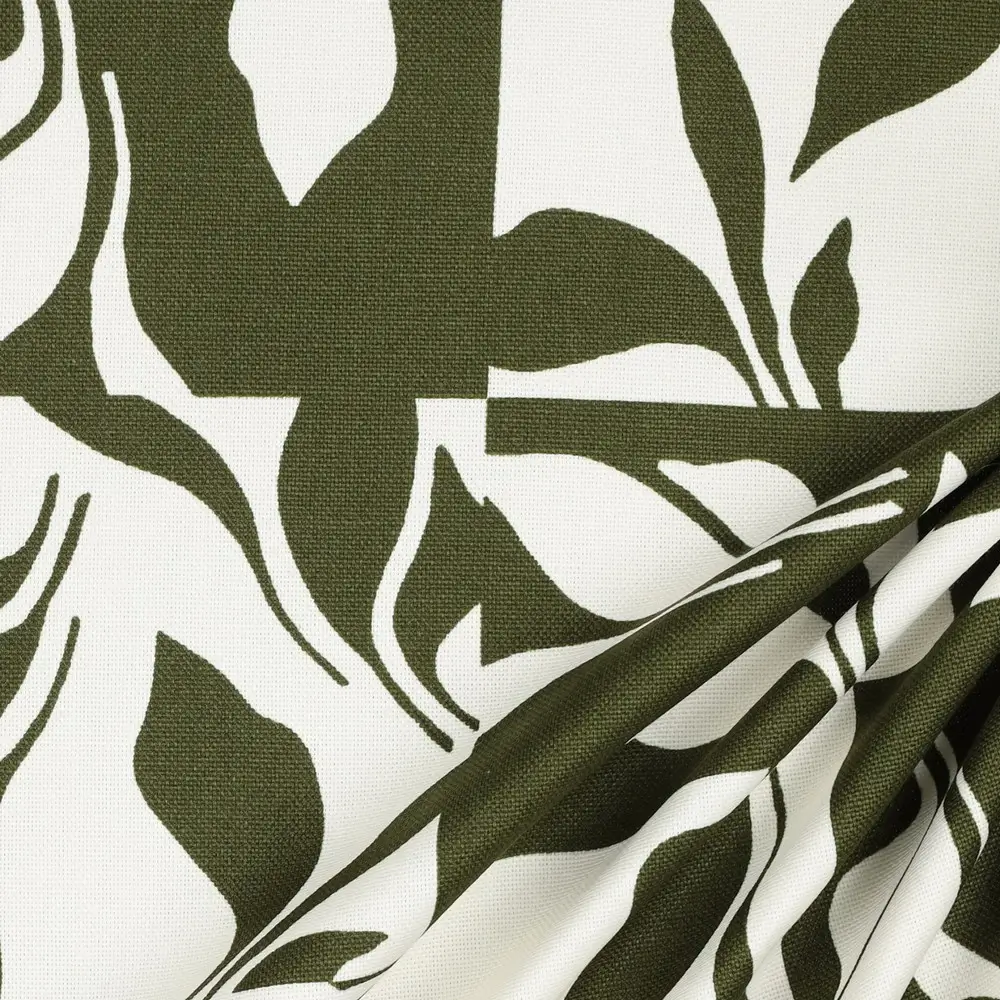 Canvas Abstract Leaves