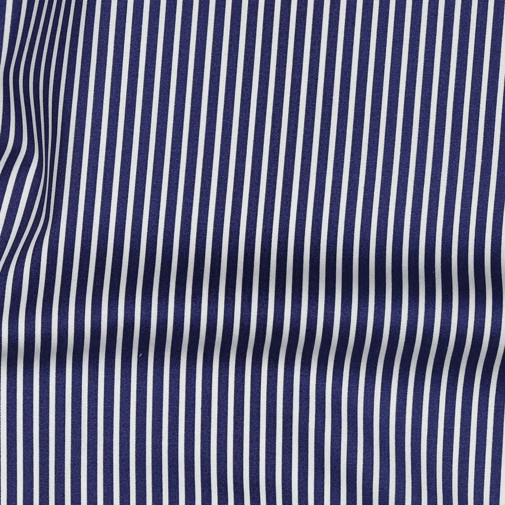 Poplin Stripe kobalt