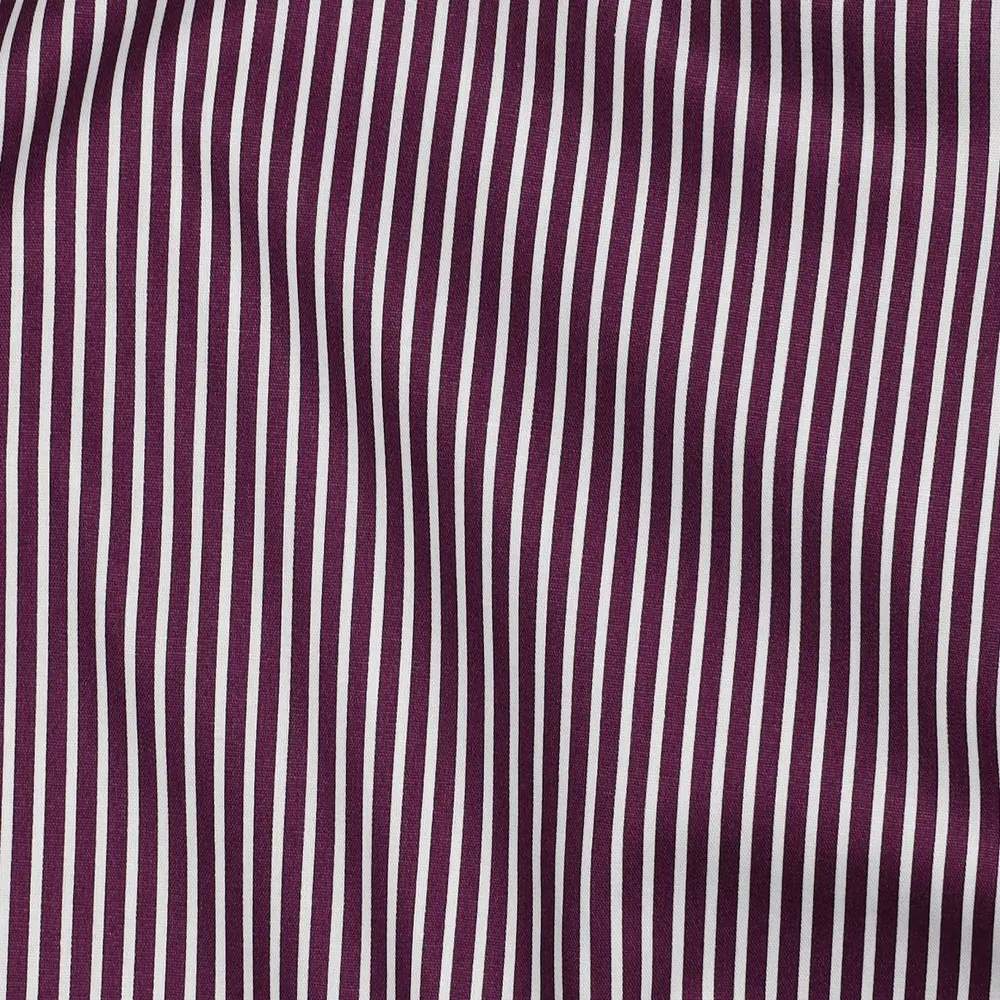 Poplin Stripe paars