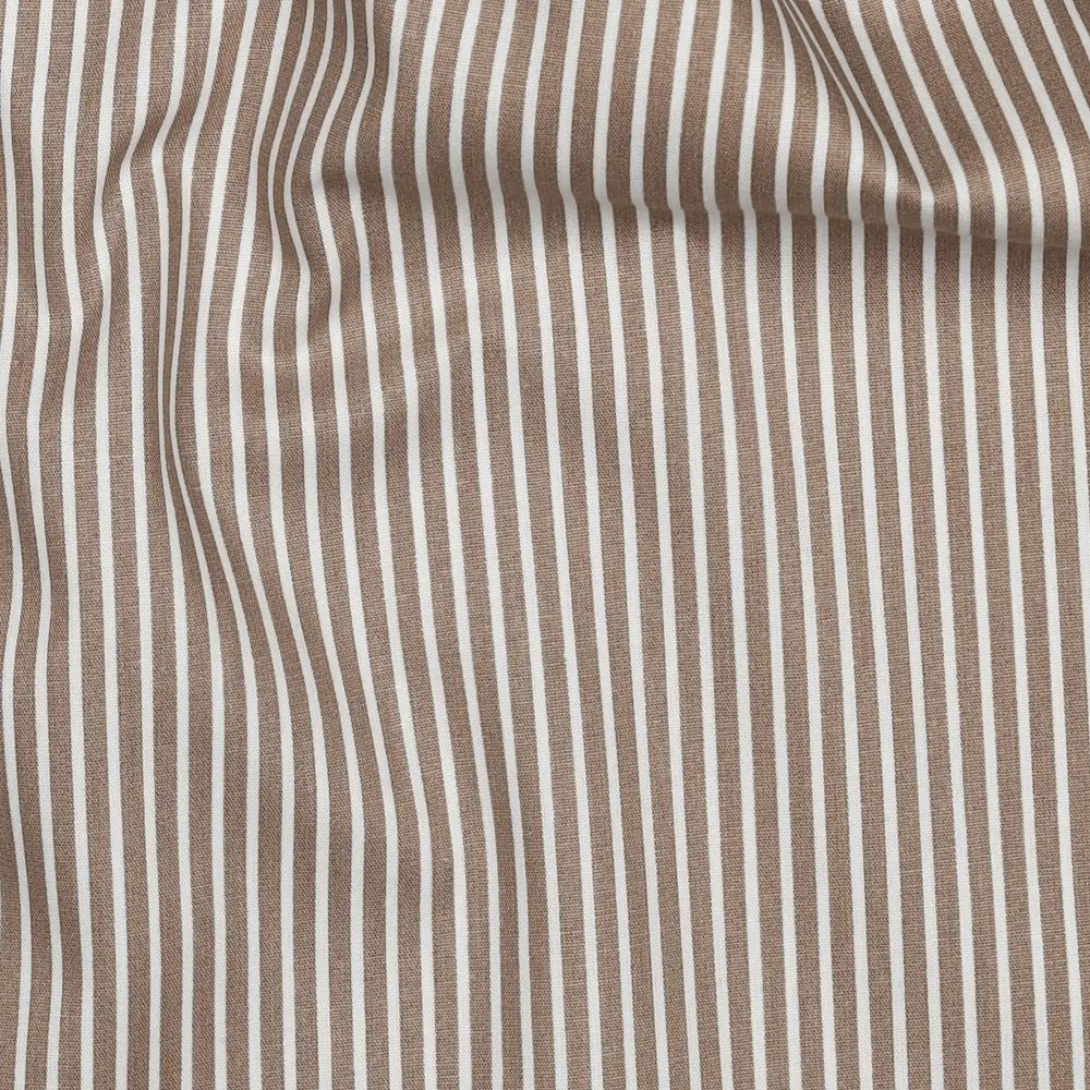 Poplin Stripe taupe