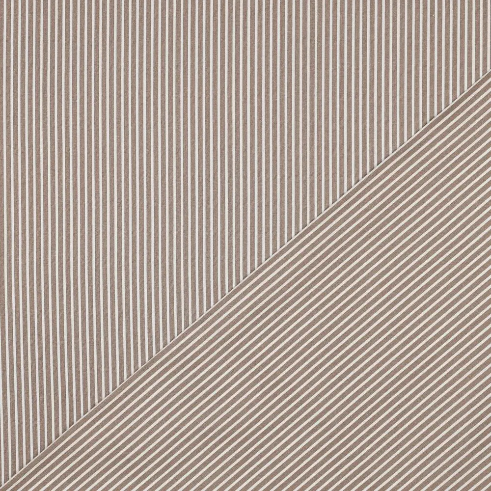 Poplin Stripe taupe