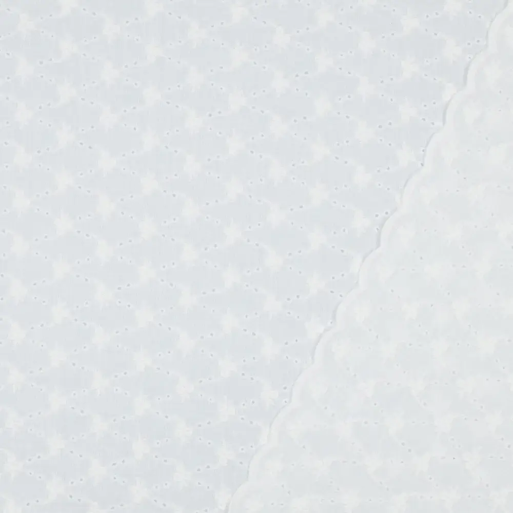 Cotton Embroidery 2-sided Scallop