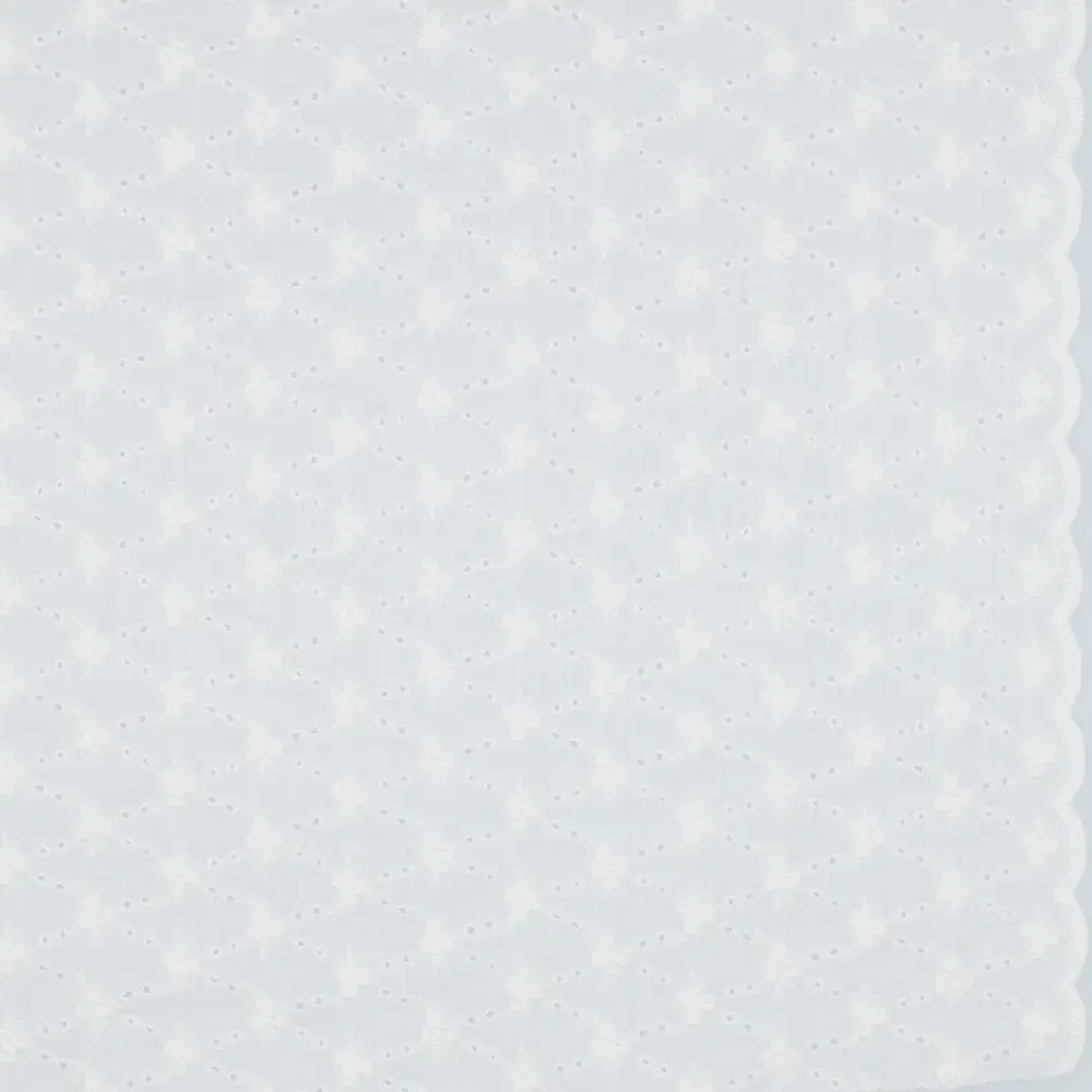 Cotton Embroidery 2-sided Scallop