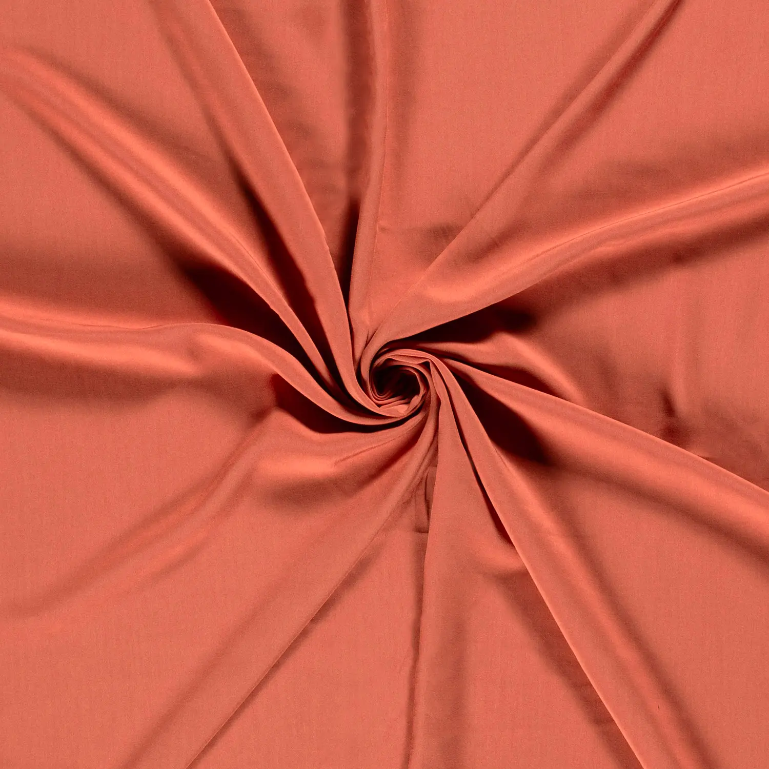 Bamboo Poplin Plain Brique (donkeroranje)