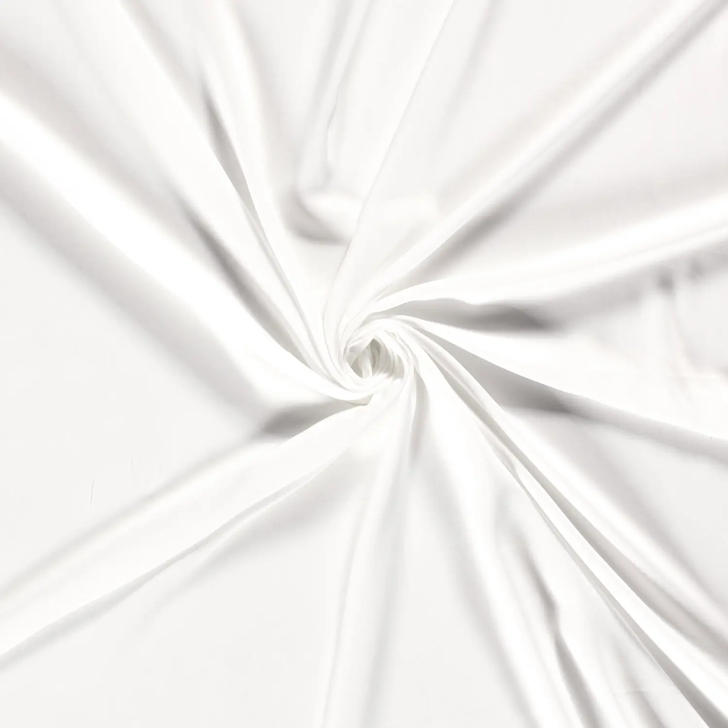 Bamboo Poplin Plain wit