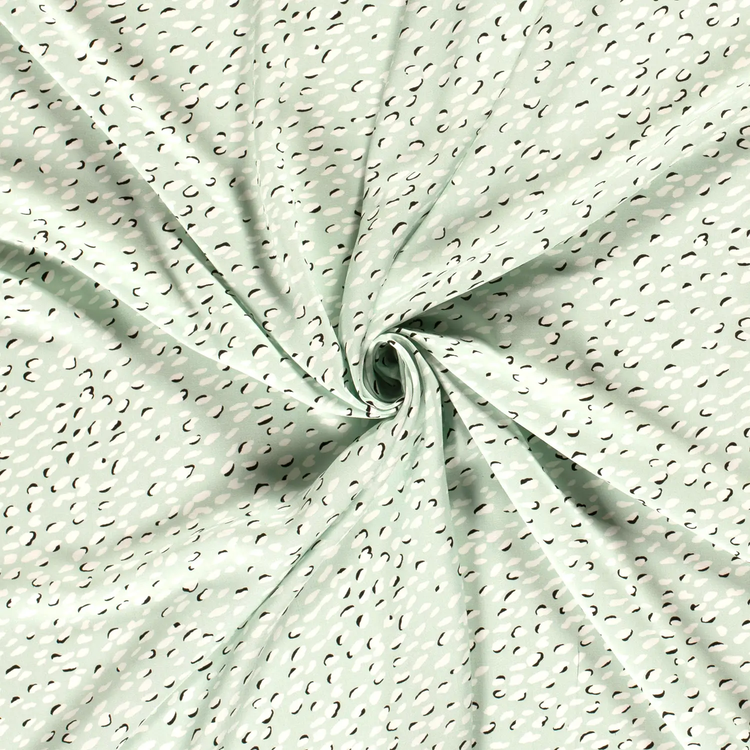 Bamboo Poplin Spots mint