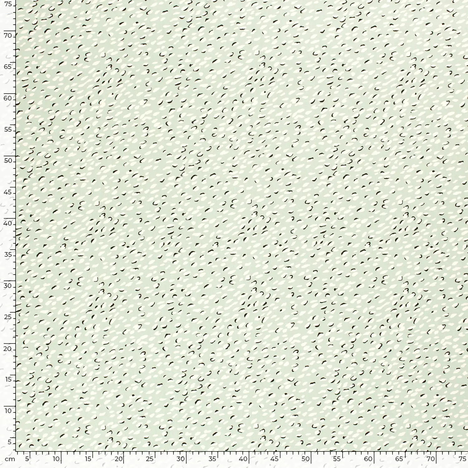 Bamboo Poplin Spots mint