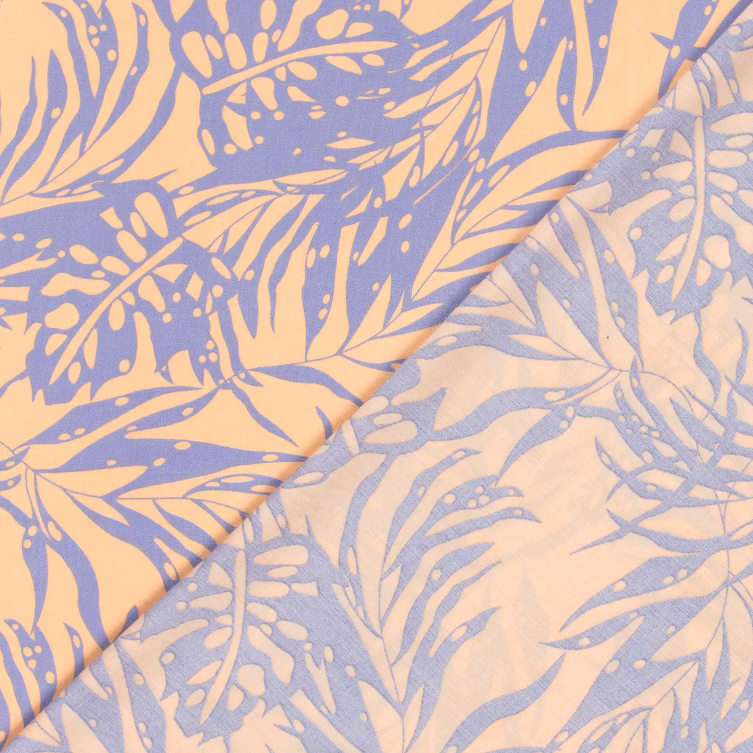 Bamboo Poplin Leaves