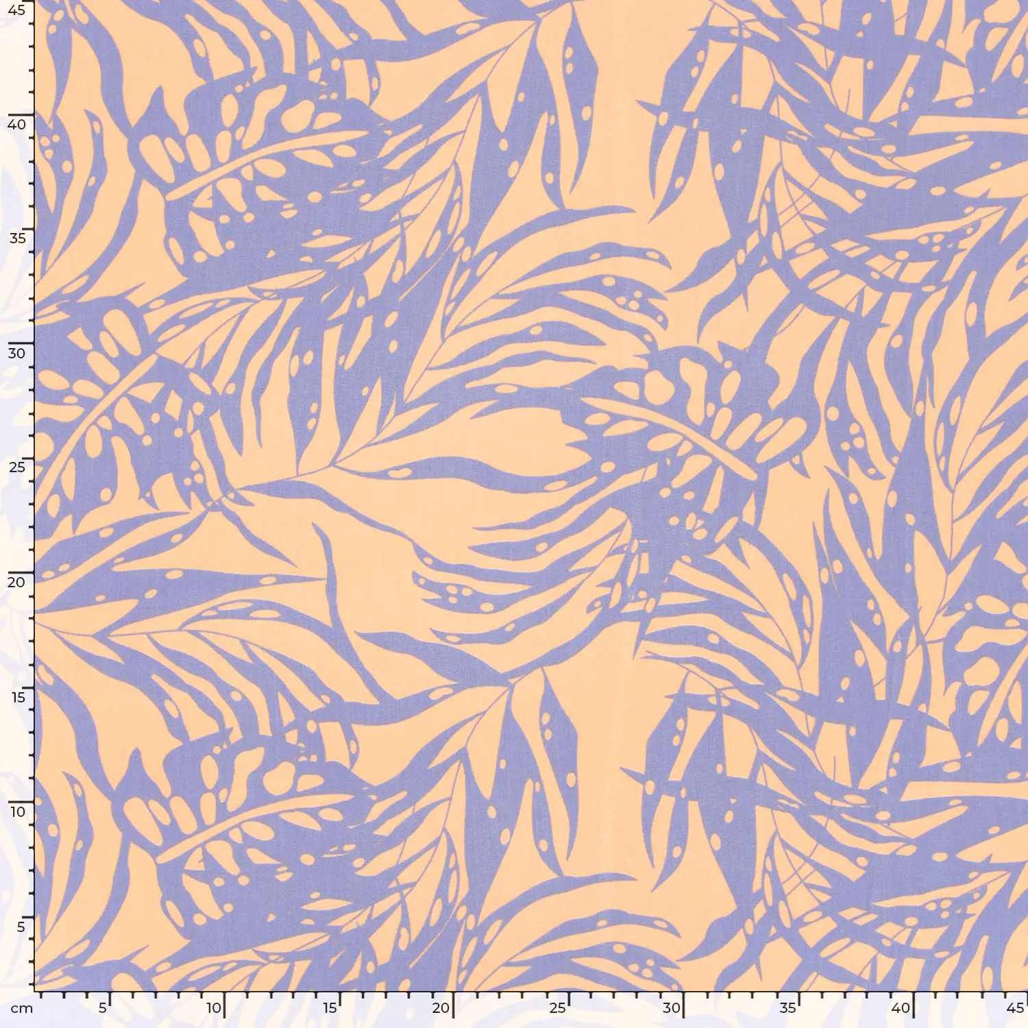 Bamboo Poplin Leaves