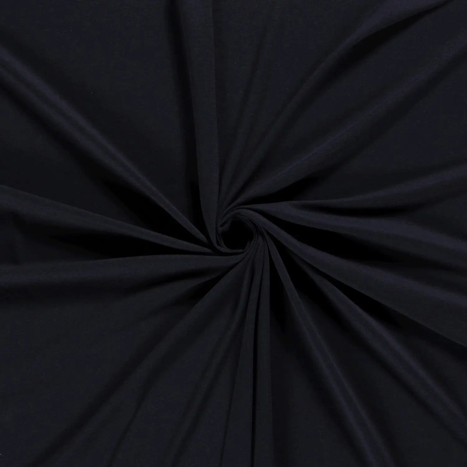 Bamboo Poplin Plain donkerblauw