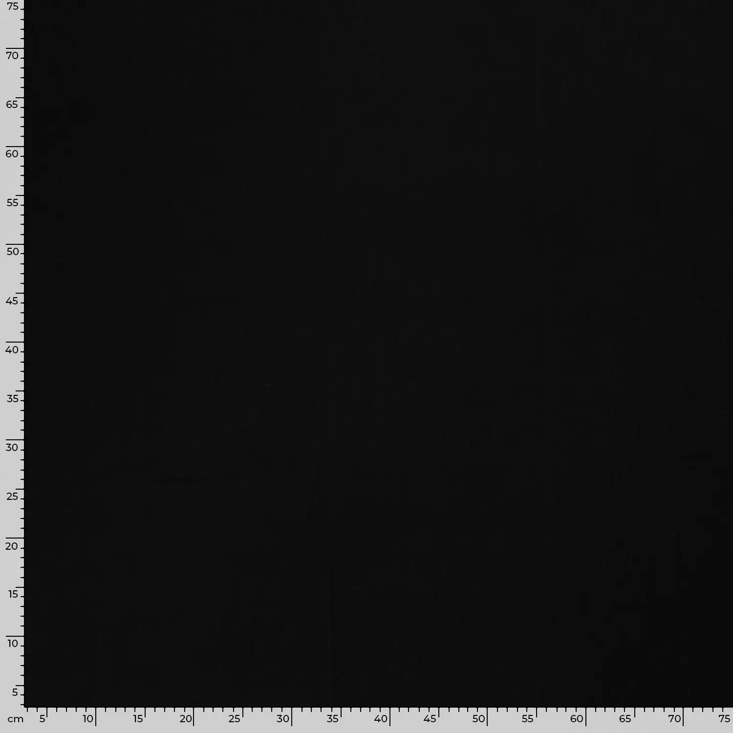 Bamboo Poplin Plain zwart