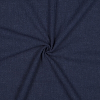 Katoen Slub navy