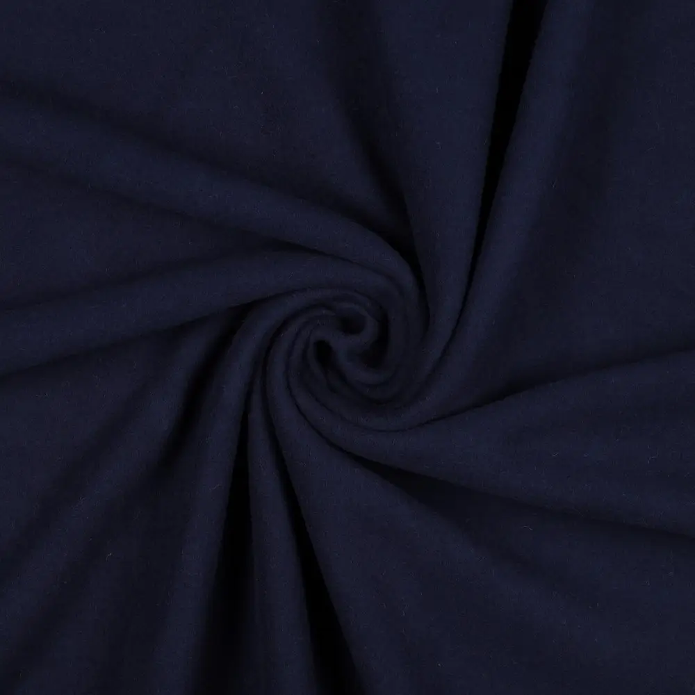 Cotton Fleece GOTS Navy