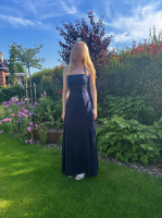 Tencel Lyocell satin navy