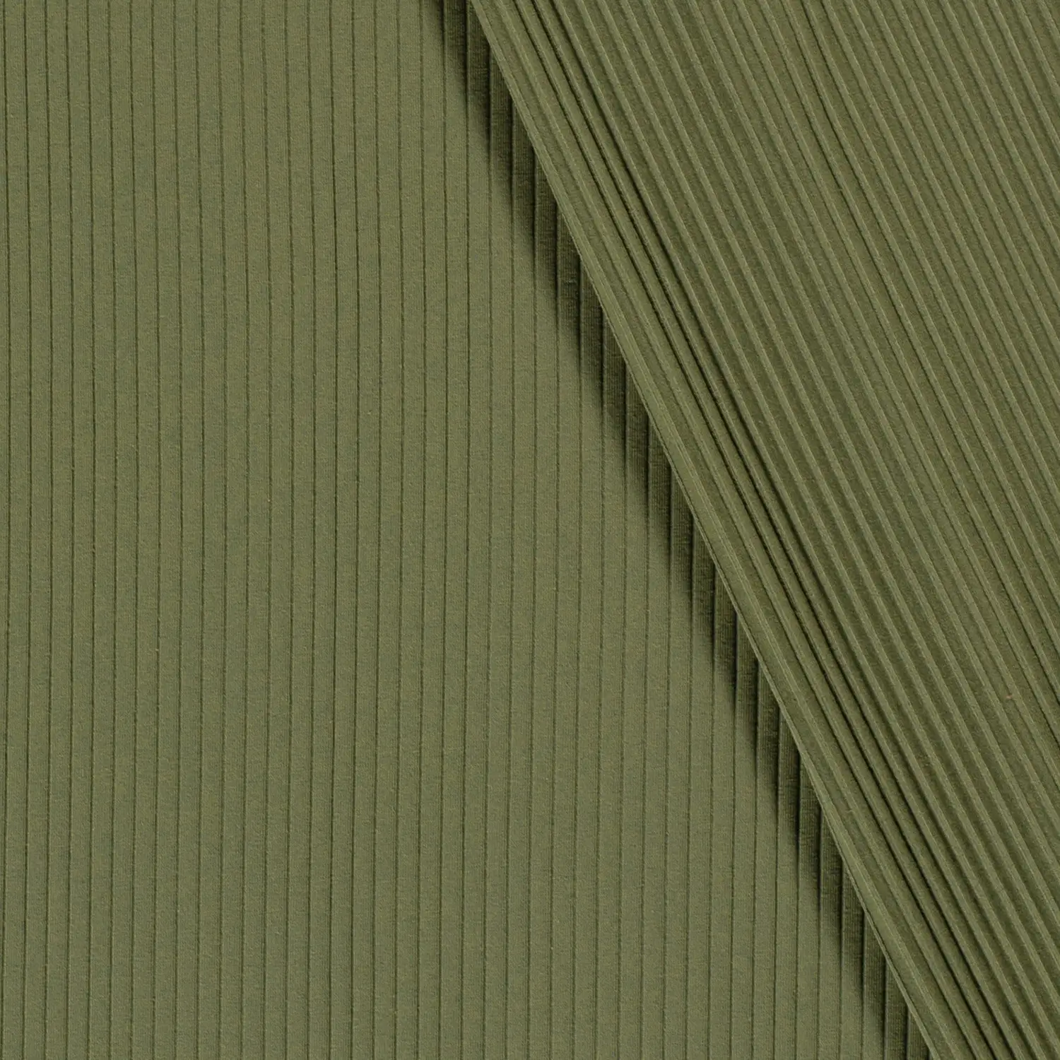 Baby Big Rib Jersey bosgroen