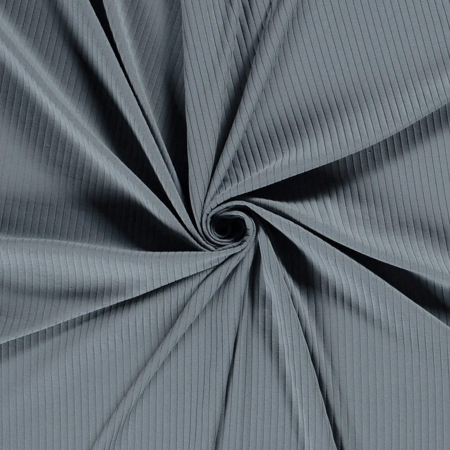 Baby Big Rib Jersey Staalblauw