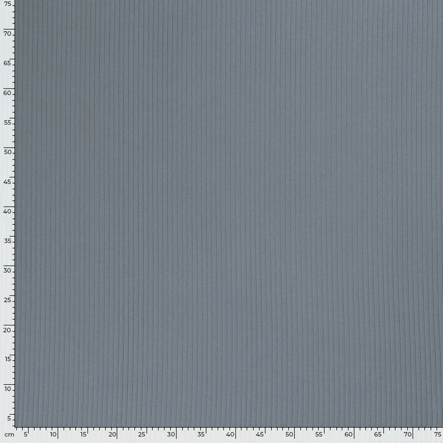 Baby Big Rib Jersey Staalblauw