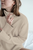 Cotton Knitted Natural