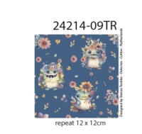 Poplin Happy Monsters