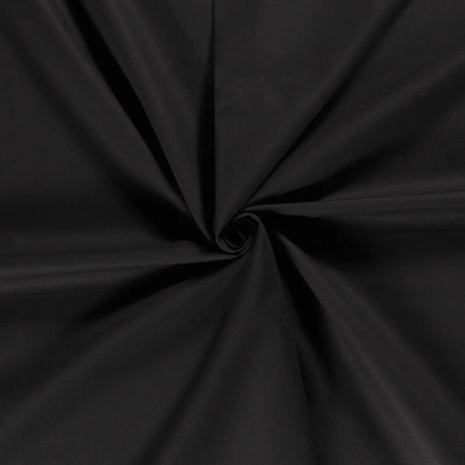 Cotton Twill zwart voorgewassen