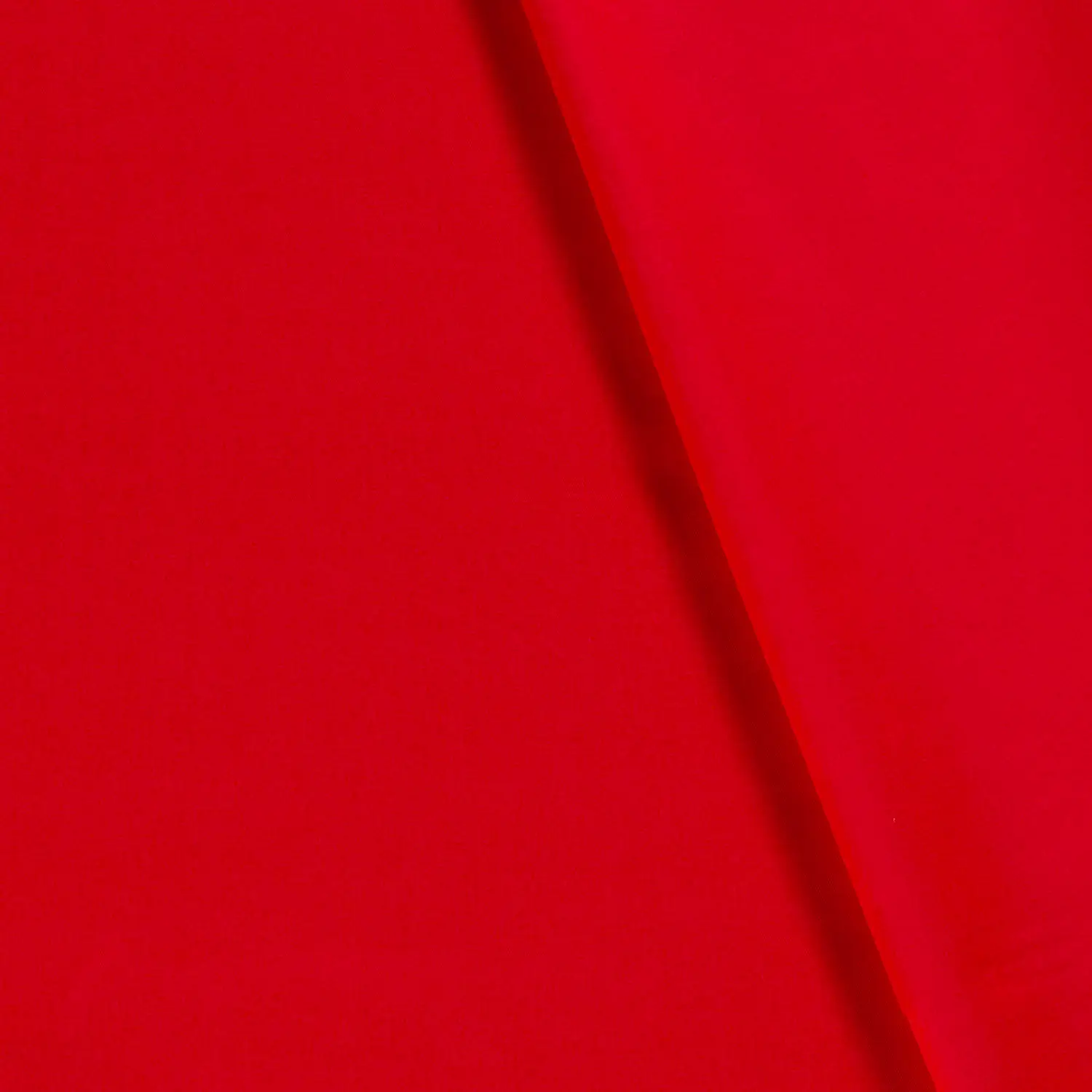 Cotton Twill rood voorgewassen