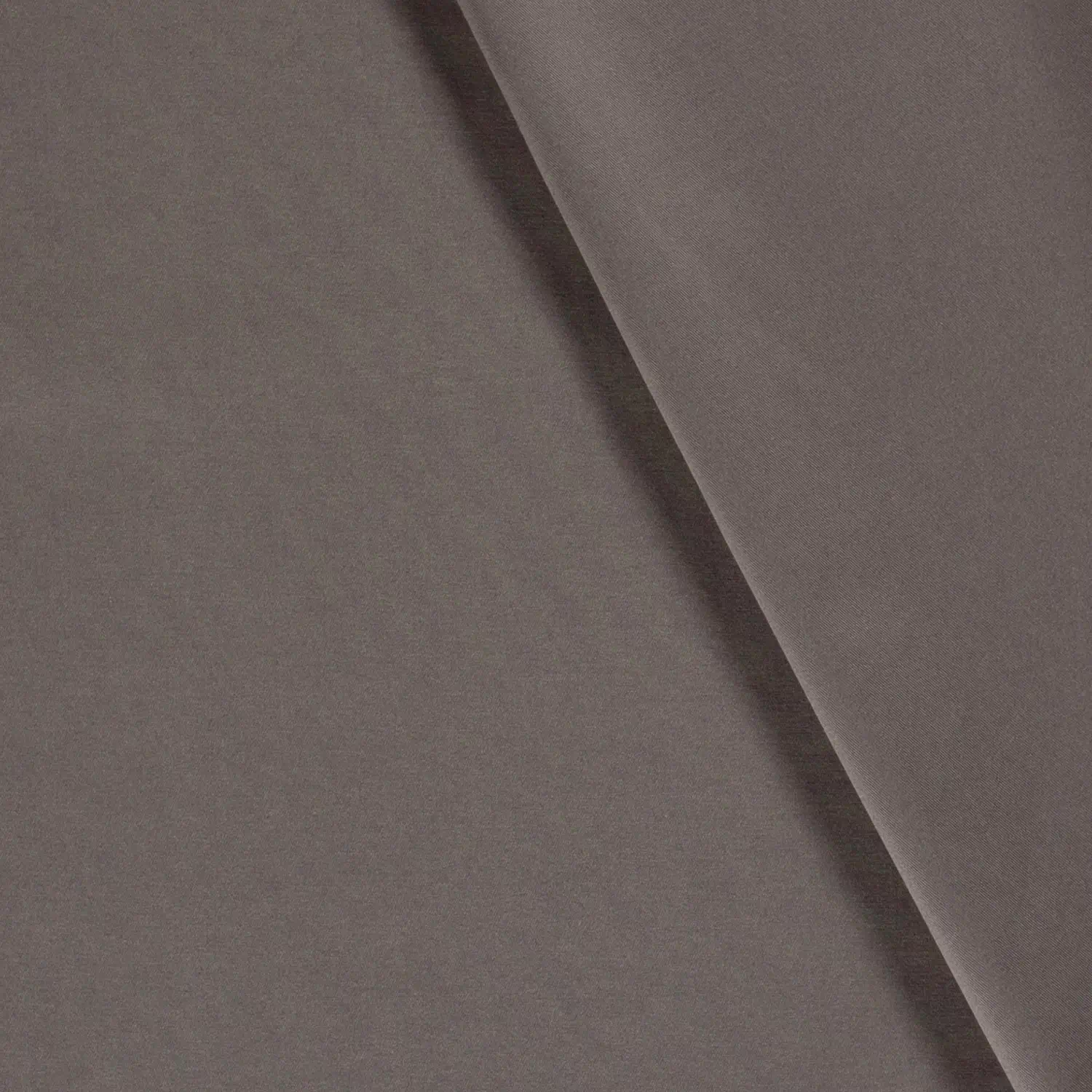 Cotton Twill grijs voorgewassen