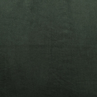 Corduroy washed 6w Stretch Donkergroen
