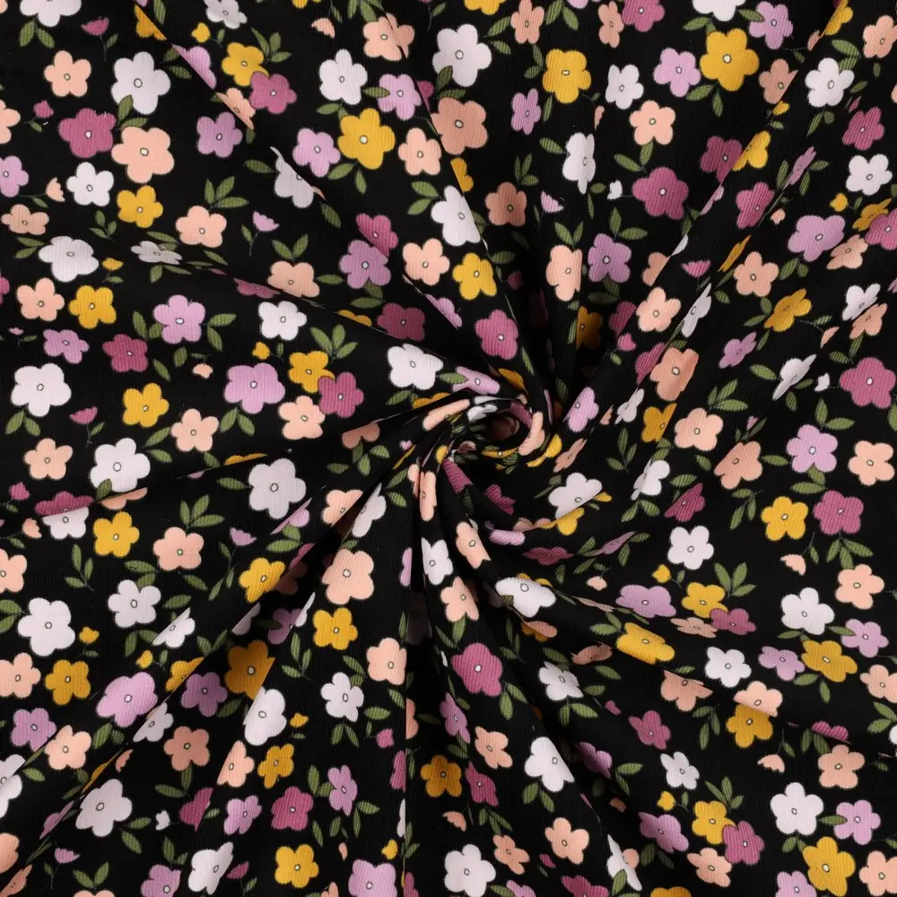 Babycord Small Flowers